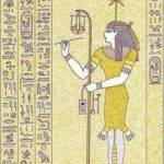 Gudinnan Seshat.